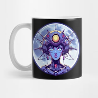 Cyberpunk girl Mug